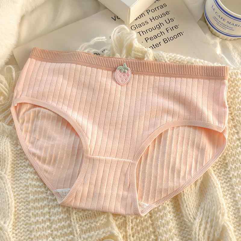 レディース パンティー 綿 コットン 中腰 三角 夏 快適 透気性 シンプル かわいい 吸湿速乾 伸縮性 普..