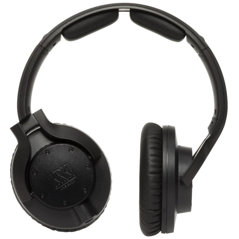 KRK プロフェッショナル スタジオ ヘッドホン 有線 40mmドライバ ブラック KNS-8402