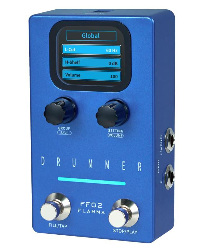 FLAMMA Looper Guitar Pedals Drum Machine FF Series
