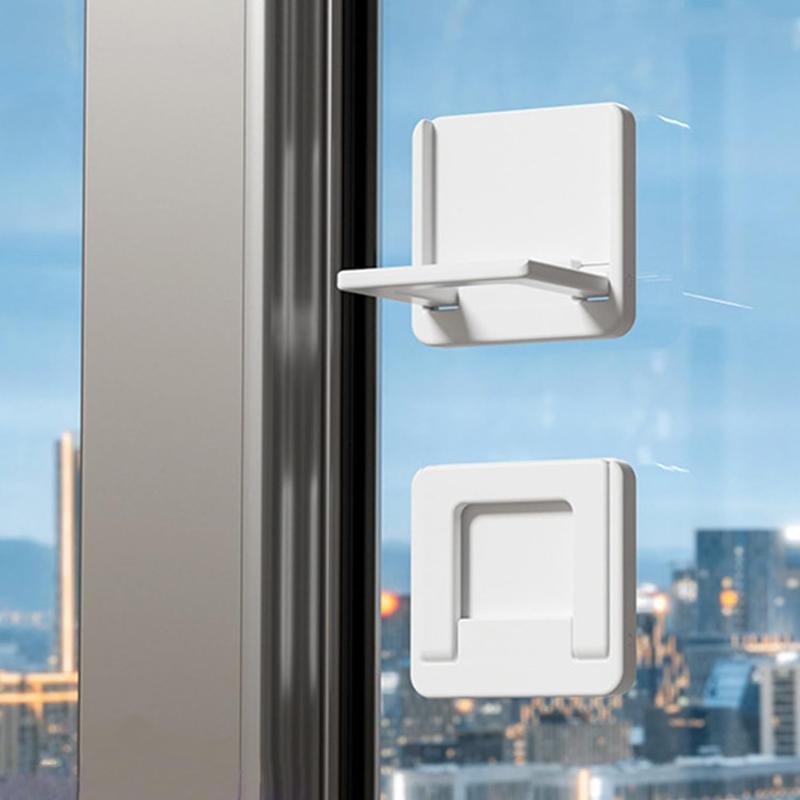 跡の残らなく剥がせ 窓ロック 引き戸ストッパー Kafand 窓ロック 引き戸ストッパー 無味な ドアストッパー 穴あけ不要 ベビーガード 安全ロック 転落防止 防犯対策 子供 赤ちゃん ペット 犬