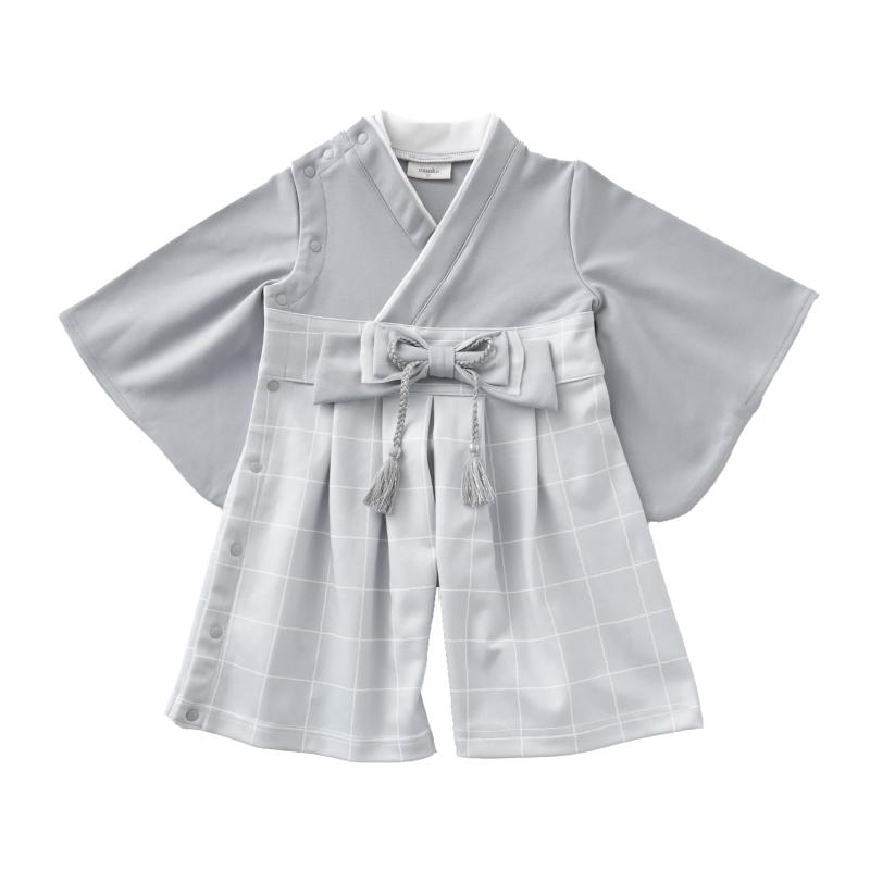 [EMOKA] 袴 ロンパース ベビー 着物