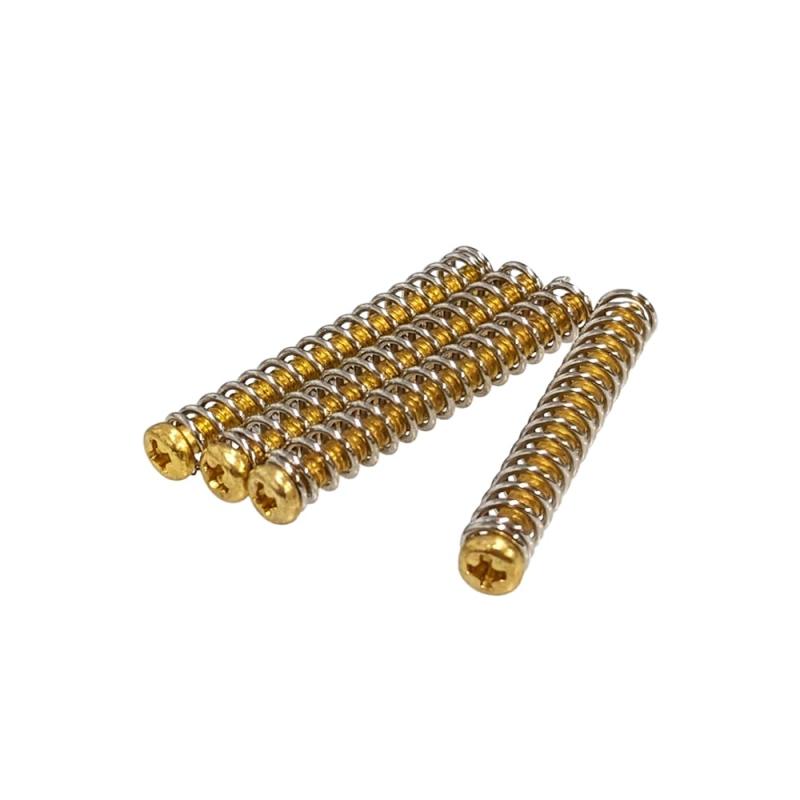 YJB PARTS ハムバッカーピックアップ用ネジスプリングセット 4pcs/set