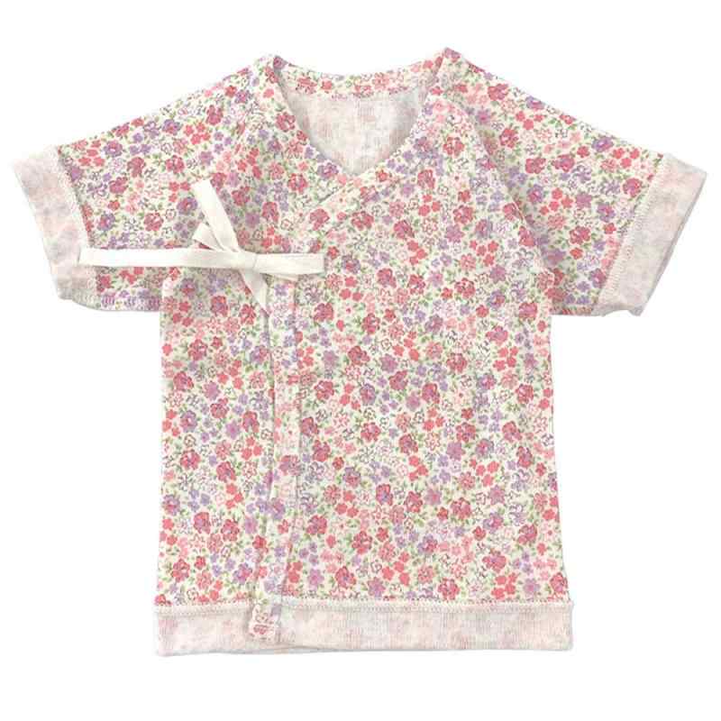 (チャックルベビー) chuckle BABY ベビー服 赤ちゃん 服 ベビー 新生児肌着 短肌着 低体重 未熟児 低出生体重児 女の子 新生児 40 50 低体重児いちご花柄新生児短肌着 P67082～2.5Kgの低出生体重児向けの 小さ...