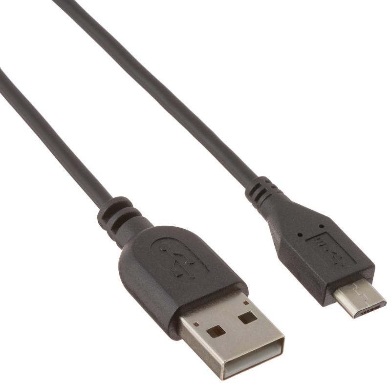 エレコム マイクロUSBケーブル microUSB 充電専用 0.1m ブラック MPA-AMBC01BK