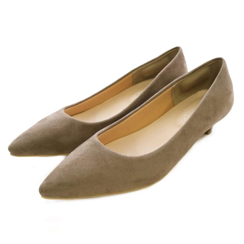 [アミアミ] パンプス CX2413SS-ICGYSPY-35 レディース グレージュ(スエード) 24.5 cm