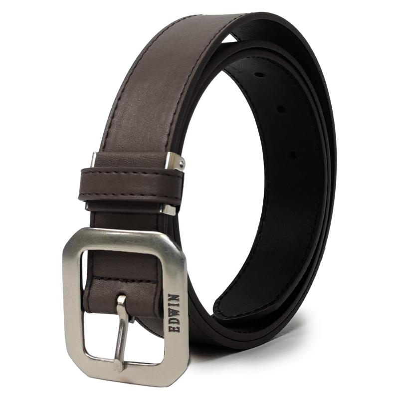EDWIN(エドウィン) ベルトベルト 35mm 115cm 合皮 PU ギャリソン カジュアル ベーシック 0111154メンズ