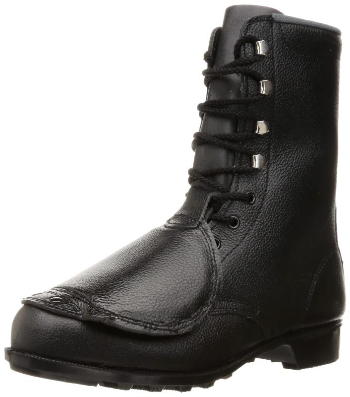 [ドンケル] 安全靴 ブーツ 甲プロテクター付き 鋼製先芯入 JIS T8101革製 S種M合格(V式) 604甲プロ 604 メンズ ブラック