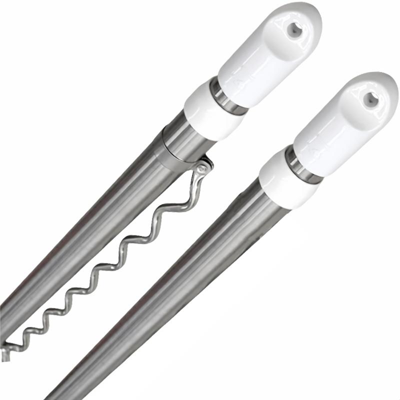 物干し竿 防サビ加工 頑丈 パイプ太さ29.4mm 丈夫な鋼管に清潔なステンレスを被覆した2重構造パイプ 耐..