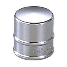 シャチハタ ネームエル　ツイン　キャップシルバー