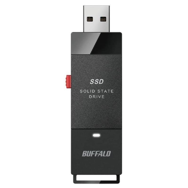 SSD-SCT2.0U3-BA(ブラック) ケーブルレス ポータブルSSD 2TB - Image 2