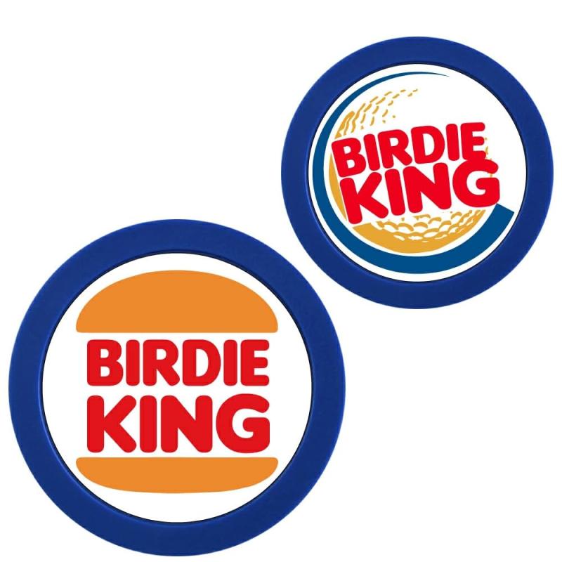 ホクシン交易(HOKUSHIN TRADING) ゴルフ ボールマーカー BIRDIEKINGチップマーカー MK0495