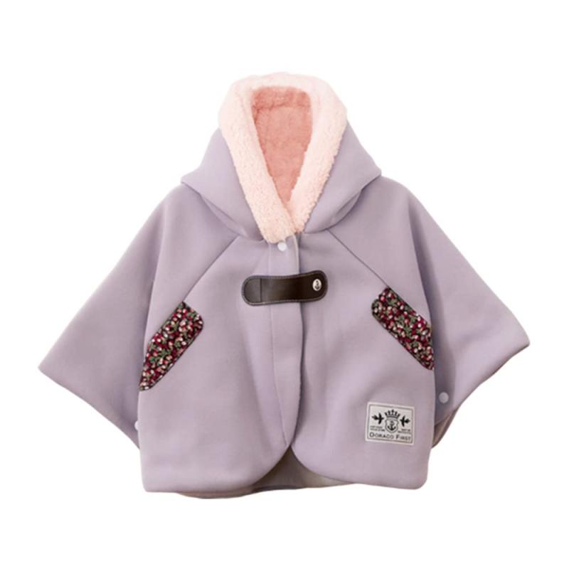 ［DORACO］ ベビー ポンチョ アウター マント コート 防寒 子供 キッズ 赤ちゃん 安心の 日本製 ブランド ドラコ