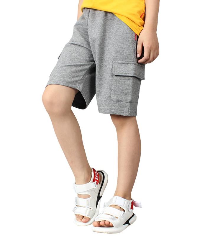 子供服 ショートパンツ キッズ ハーフパンツ 5分丈 男の子 半ズボン ボーイズ 短パン 通園通学 コットン ゆったり イージーパンツ 通気性 春夏 カジュアル 7色 120-160