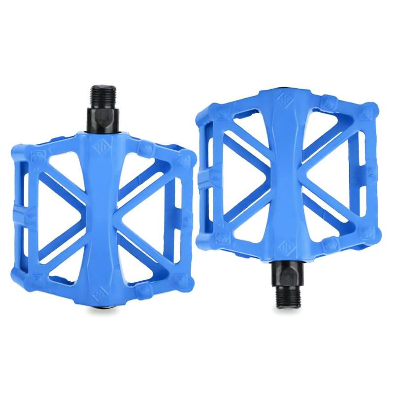 azumafy 自転車 ペダル フラットペダル ロードバイク マウンテンバイク アルミ クロスバイク 左右セット MTB 滑り止め ベアリング カスタム