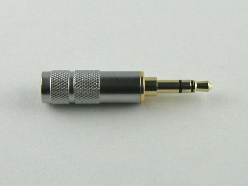 3.5mm ミニプラグ フォーンプラグ フォンコネクタ ハンダ式 自作用 金メッキ 3極 A...