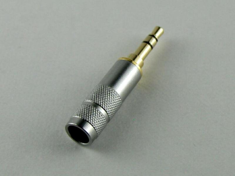 3.5mm ミニプラグ フォーンプラグ フォンコネクタ ハンダ式 自作用 金メッキ 3極 A...