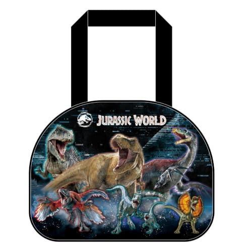 Rakuten - ケイカンパニー ジュラシック・ワールド キッズ ビニールボストンバッグ ブラック H21×W27.5×D10.6cm CKB1-JW