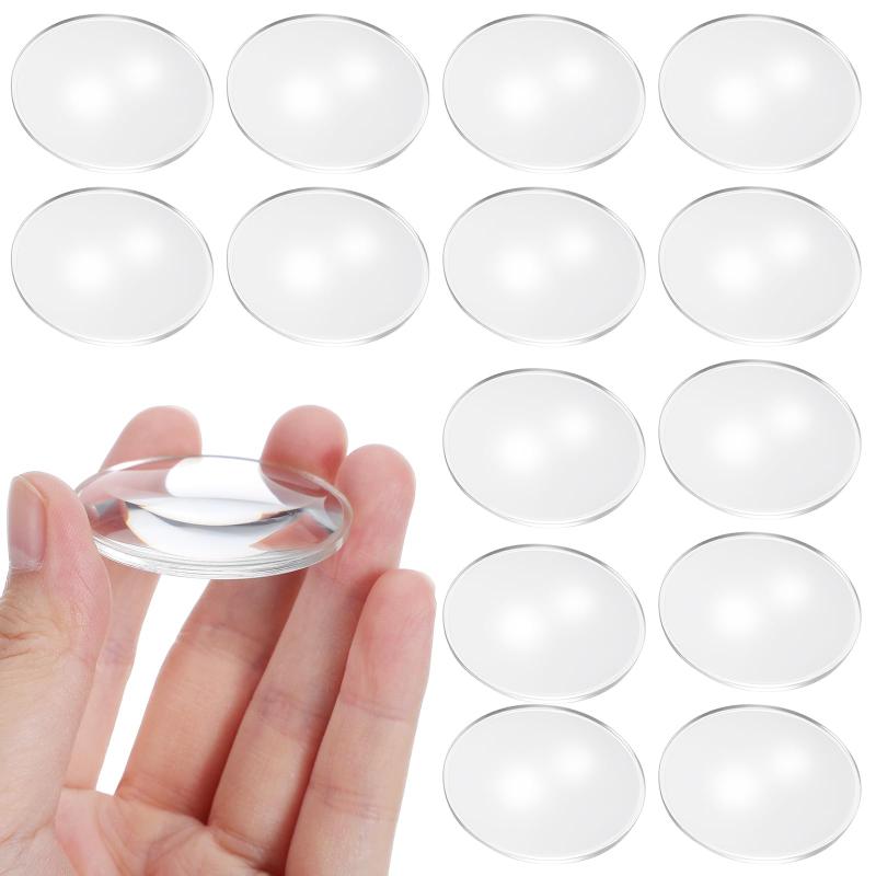 Rakuten - ULTECHNOVO 拡大鏡レンズ径42mm 高さ7.5mm アクリル 20枚セット 焦点距離65mm 透過率93% 拡大鏡 交換用 パーツ 光学レンズ DIY 修理用 高透過 広視野 理科教室