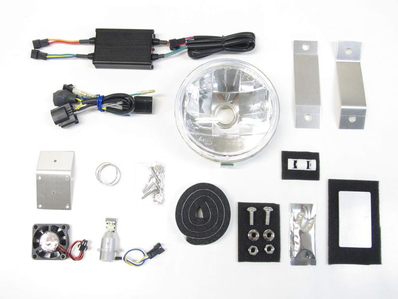 プロテック(PROTEC) LEDマルチリフレクターヘッドライトキット 12v20/20w '18~スーパーカブC125 (JA48)