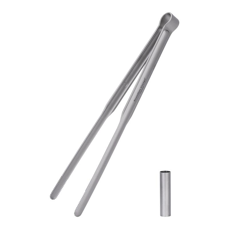 Boundless Voyage チタントング BBQトング バーベキュートング 焼肉 21.3cm 軽量 錆びない しっかり掴める 焚き火 耐熱 BBQ 焼き肉用トング アウトドア キャンプ用品 Ti1014T