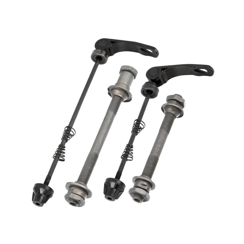 Rakuten - BULLSPANN 自転車ソリッドアクスル 9.5 mm フロントリアホローアクスル クイックリリース マウンテンバイク 1セット 自転車用 交換品