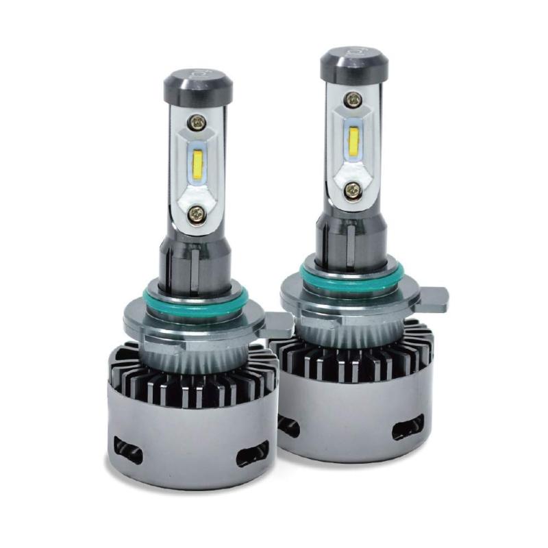 Rakuten - fcl. LEDヘッドライト ファン付きモデル 2個セット 車検対応 12V車用 付き