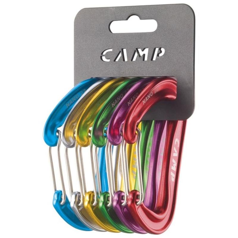 カンプ(Camp) 登山 クライミング カラビナ ラックパックナノ22(6個パック) 5247900(3.0)