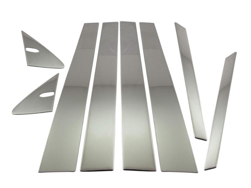 Rakuten - BRIGHTZ LS500h GVF50 GVF55 超鏡面ステンレスメッキピラーパネル 8PC バイザー無用 【 PIL-SIL-408 】 GV GV F50 F55 50 55 LS500 LS 500 500h 32792