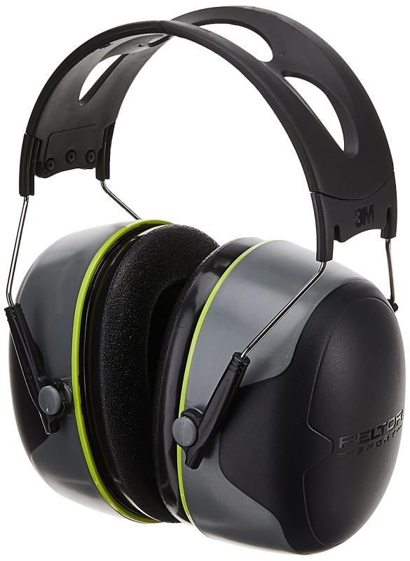 3M Peltor Sport Ultimate Hearing Prot。、Blk/Gray、30 NRRイヤーマフ