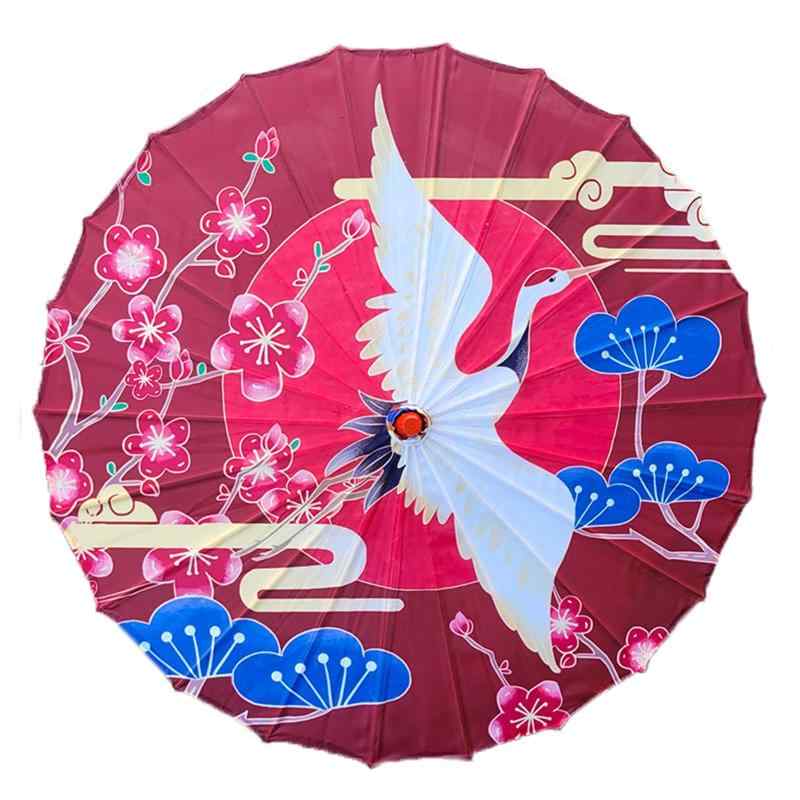 YiyiLai 直径82cm 手作り 22本骨 和傘 長傘 踊り傘 花柄 花火 コスチューム用小物 インテリア飾り アウトドア用 小道具 歌舞伎用傘