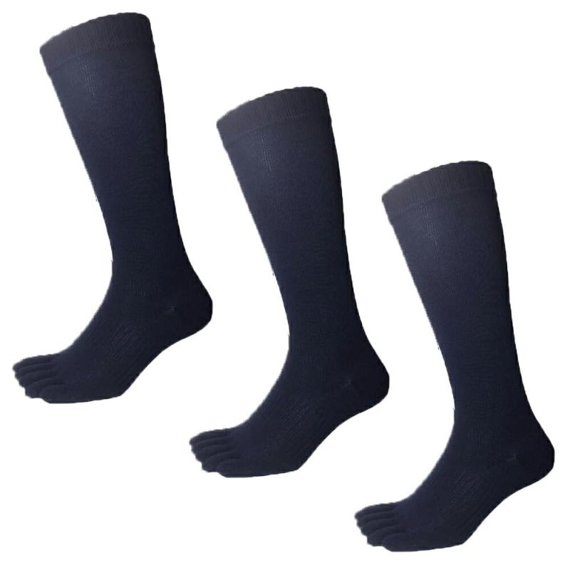 [アスカ] 5本指ソックス 学生 野球 対応 ベースボール ハイソックス