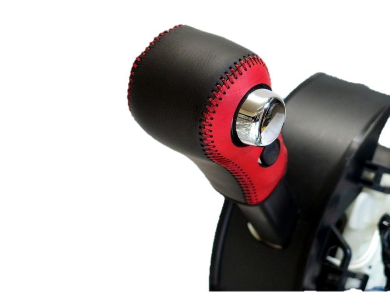 トリコローレEX eKワゴン・カスタム・スペース ディズ・ハイウェイスター・ルークス DIYシフトノブ本革巻替キット 2