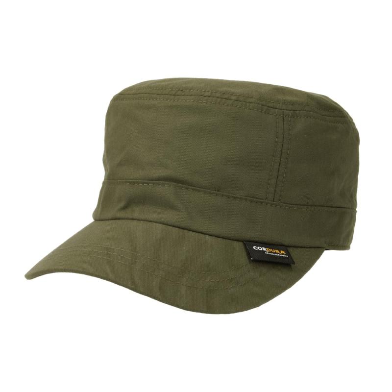 Rakuten - ベーシックエンチ Cordura Chino Work 消臭 抗菌 日本製コーデュラ素材 帽子 洗えて清潔 チノ ワーク キャップ 耐久性 軽量 ナイロン レディース メンズ フリーサイズ