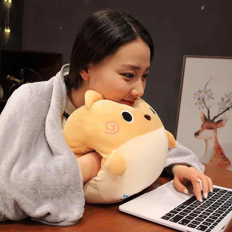 レディース 抱き枕 掛け布団 両用 オフィス クッション お昼寝 ブランケット 3WAY かわいい 柔らかい 軽量 快適 吸湿速乾