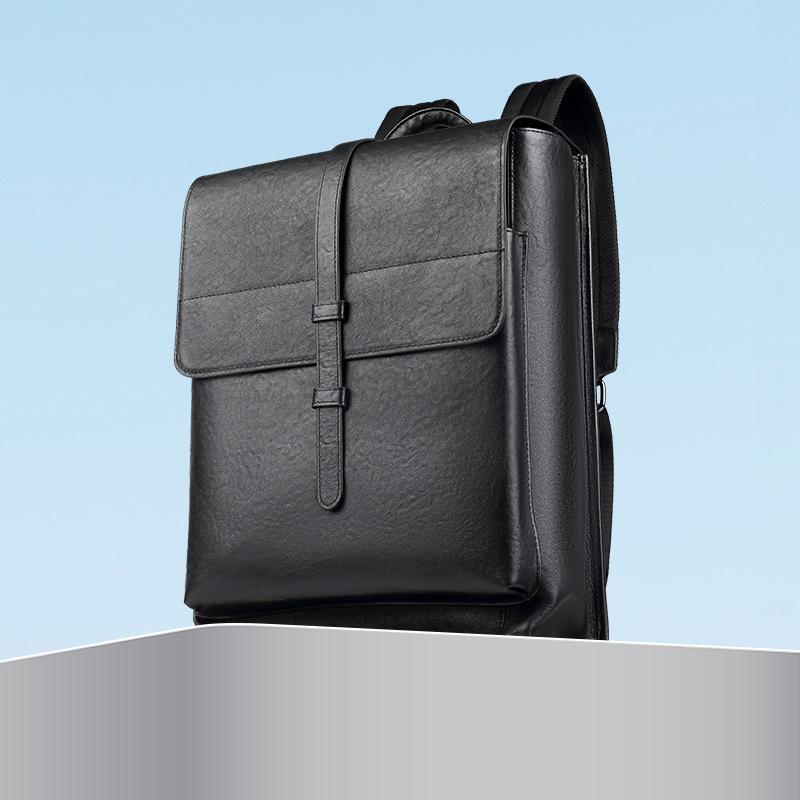 メンズ バックパック 両肩包 革 大容量 ビジネス カジュアル 旅行 韓国 高級感 軽量 収納力 普段使い 通勤用 アウトドア スタイリッシュ
