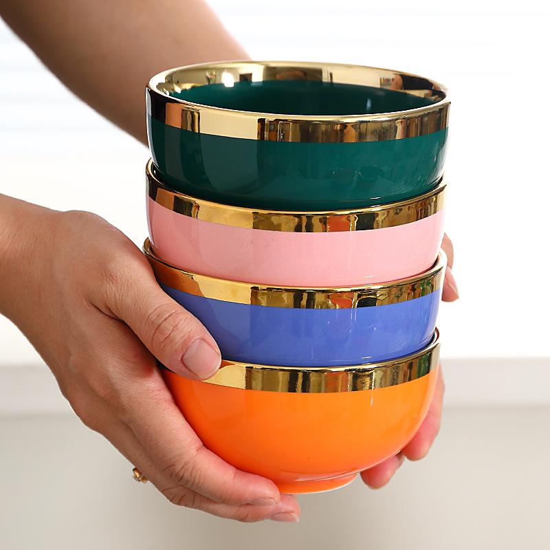 食器セット 北欧スタイル 高級感 陶器 金縁 ウェスタン食器 ステーキプレート ナイフ フォーク スプーン フルセット 業務用 家庭用 丈夫