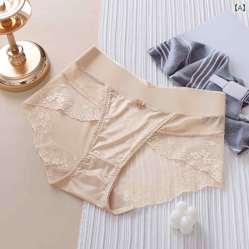 Rakuten - パンツ レディース 接触冷感 無痕 セクシー 薄手 通気性 コットン ヒップアップ ミディアムウエスト スモール平角 高伸縮 吸湿速乾 軽量