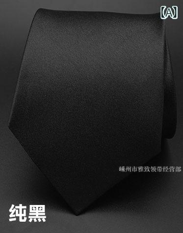 Other - ネクタイ メンズ マット ソリッドカラー ハンドメイド ビジネス ブラック ネイビー レッド タイ フォーマル 通勤用