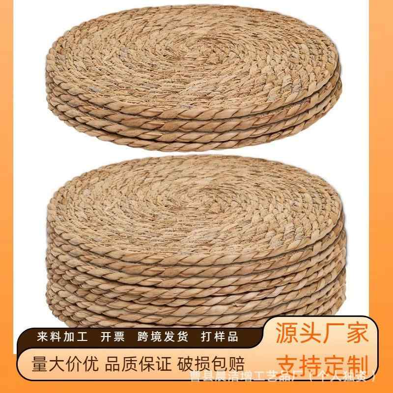 Other - キッチン 手作り 葦編み テーブルマット 鍋敷き コップ下敷き 天然素材 軽量 熱対策 普段使い 3点セット ナチュラル デザイン