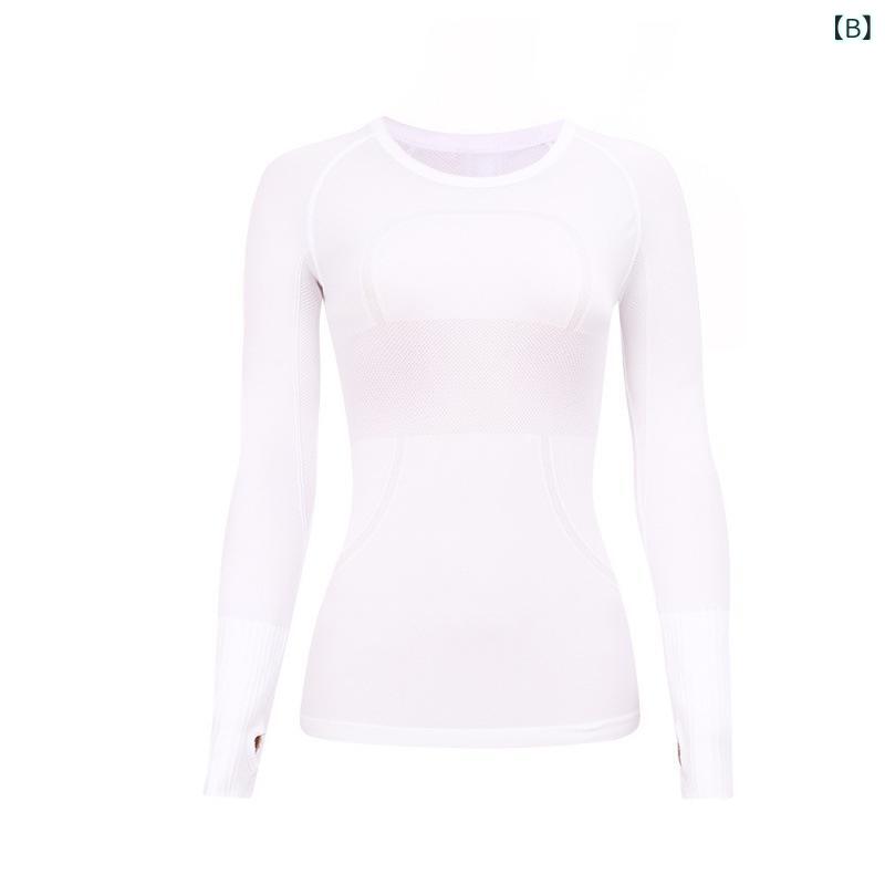 トップス レディース 長袖 ヨガ ランニング フィットネス Tシャツ 速乾 丸首 吸汗 ...