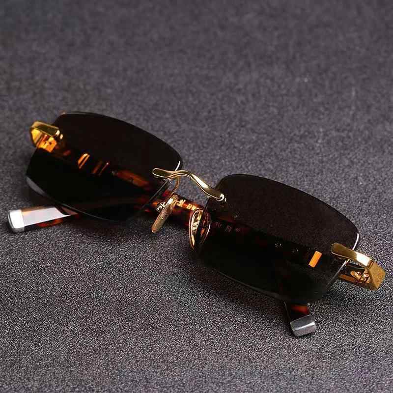 TY 255 メガネの 男性は 水晶の ハイエンド フレームのの サングラスを まねます。