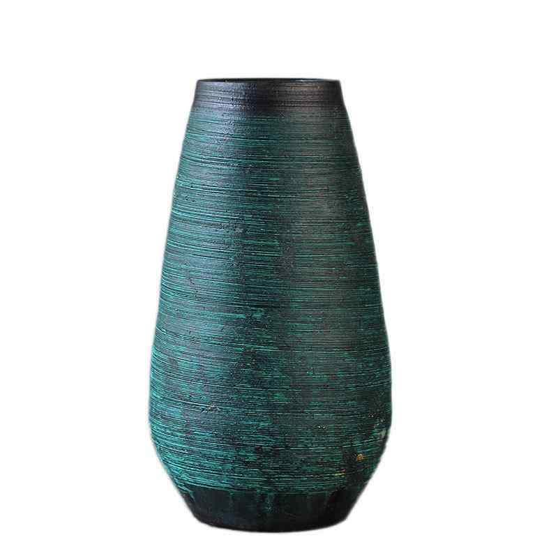 中国 レ トロ 陶磁器の 花瓶の 客間は 着地の 瓶の 乾いた 花の 花瓶の 博古 架の ...