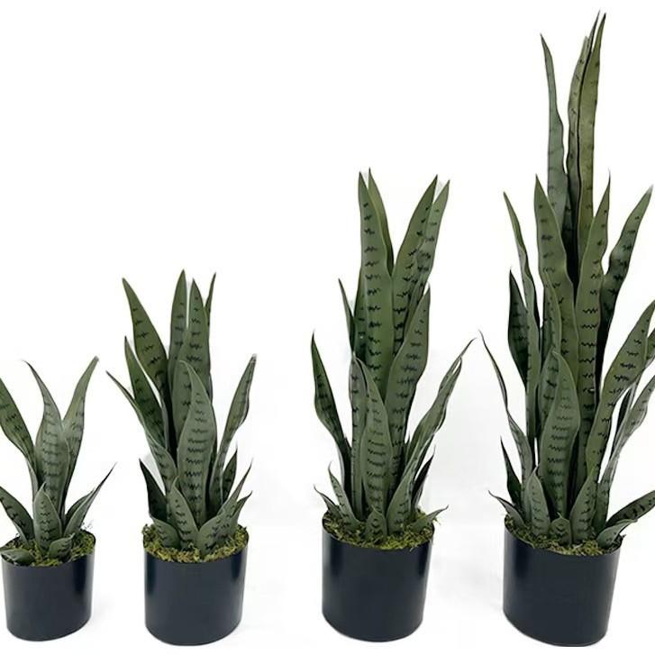 観葉植物 アソート オフィス 用 室内 装飾 グリーン 人工 虎尾蘭 黄金縁 鉢植え 人工花 緑植 リアル デザイン 軽量 タイプ