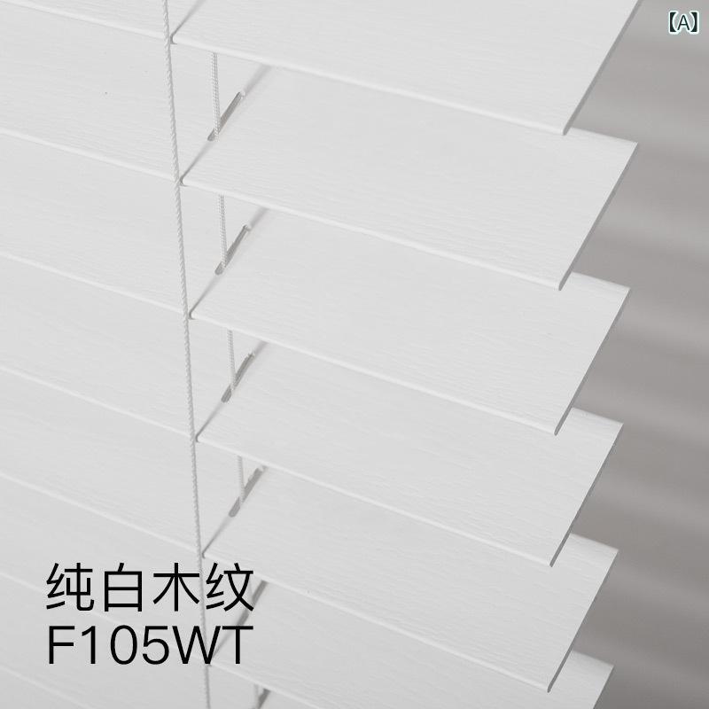 Curtain - ブラインド カーテン コードレス 木製 防水 浴室用 キッチン用 寝室用 書斎用 木目柄 日除け機能 遮光機能 室内用 軽量タイプ 自然素材