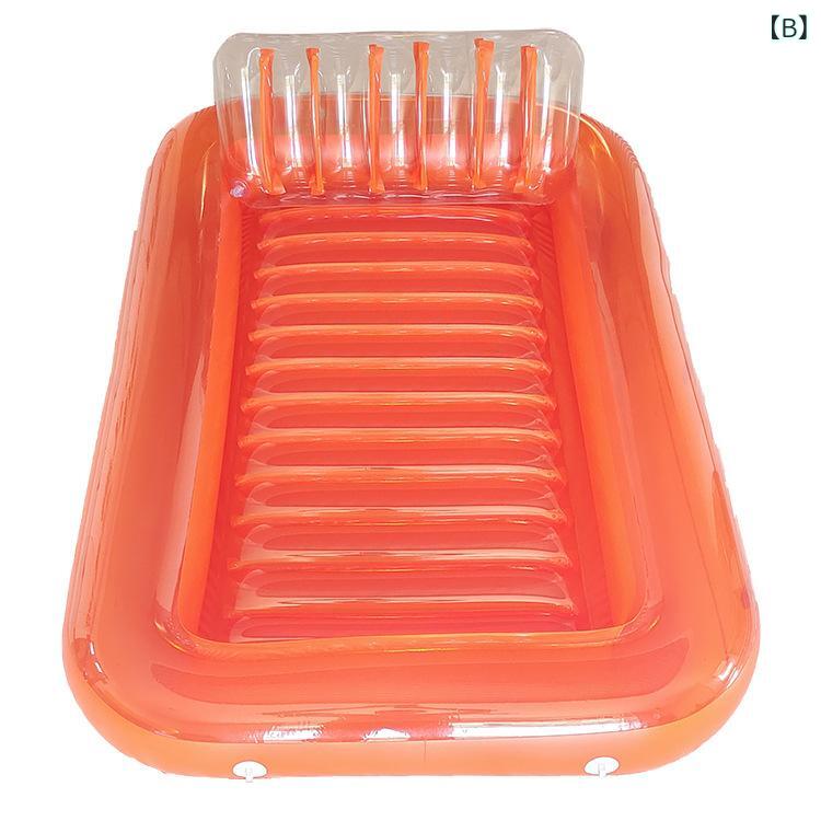 loeufのメーカーは 直接に 空気を 入れて 浮きます。 pvc 空気を 入れて 水を 入れます。｜アングル3