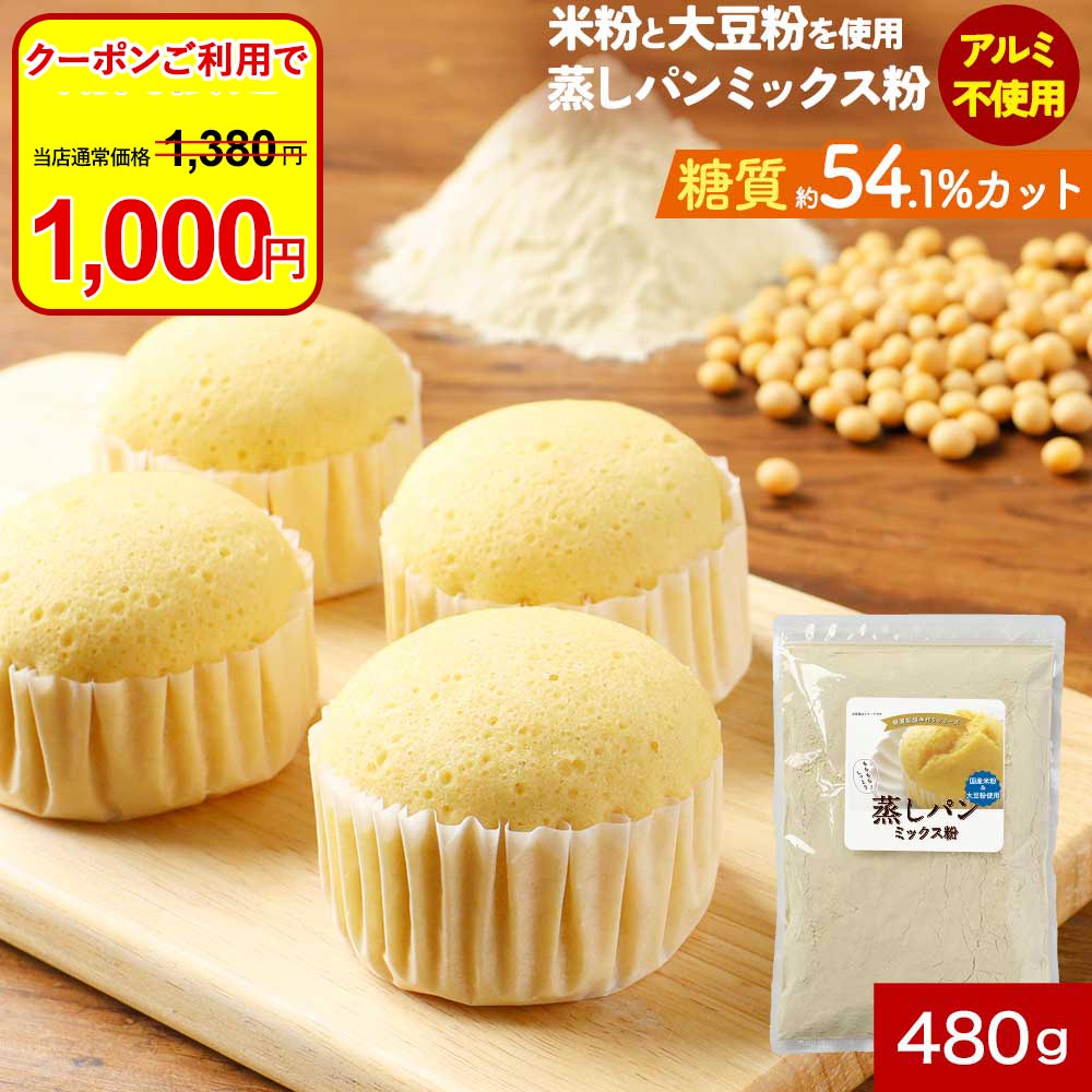 【1000円ポッキリ】 蒸しパン ミックス粉 おからパウダー