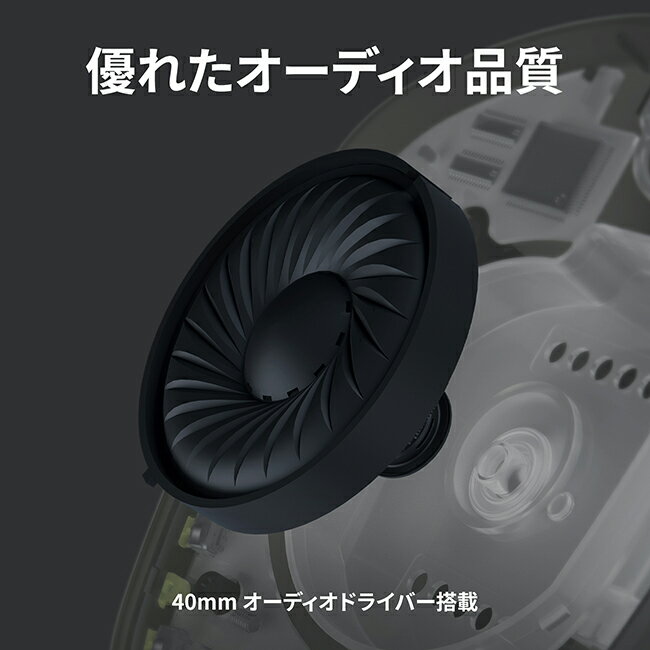 Logicool G ゲーミングヘッドセット LIGHTSPEEDワイヤレス G435 Bluetooth 165g 超軽量 デュアルビームフォーミングマイク Dolby Atmos対応 PS5 PS4 PC スマホ G435BK G435BL G435WH 国内正規品 2年間無償保証 3