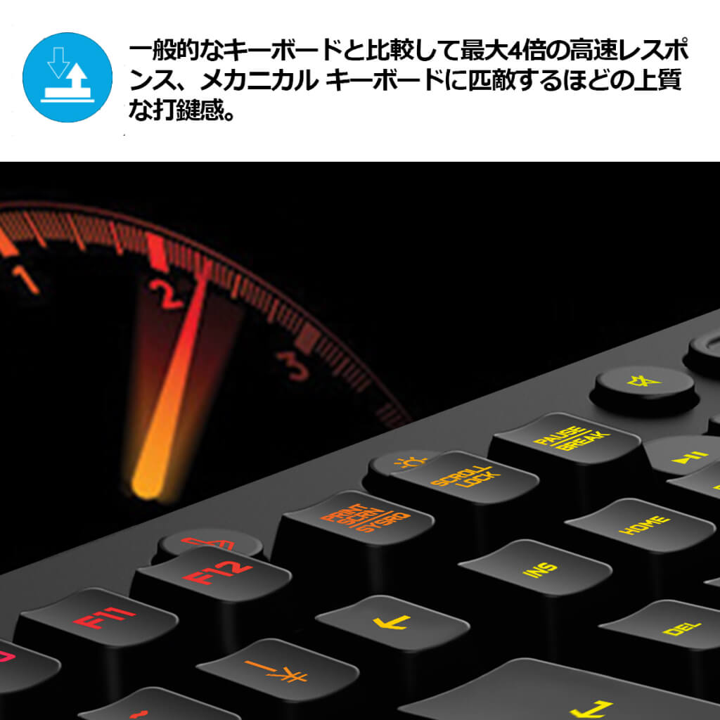 Logicool G ゲーミングキーボード 有線 G213r パームレスト 日本語配列 メンブレン キーボード 静音 LIGHTSYNC RGB 国内正規品 2年間無償保証 3