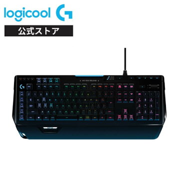 Logicool G ゲーミングキーボード 有線 G910r タクタイル メカニカルキーボード 日本語配列 LIGHTSYNC RGB パームレスト G910 Spectrum 国内正規品 2年間無償保証