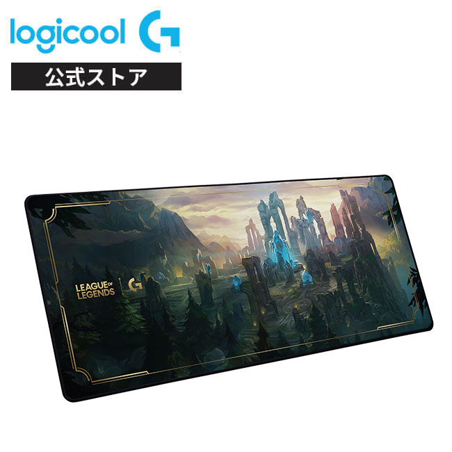 Logicool G XLゲーミングマウスパッド G840 リーグ・オブ・レジェンド League of Legends公式 ラバーベース ワイドサイズ G840LOL2 国内正規品 1年間無償保証